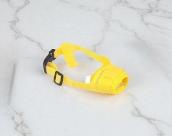 Soft Anti-Bite Dog Muzzle – Adjustable Breathable Pet Training Gear