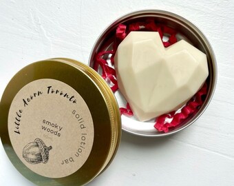 2 Solid Lotion Bars for 25 bucks. Geometric Heart Solid Lotion. Rich in Shea Butter. Beautiful gift. 60g / 2oz Various scents available