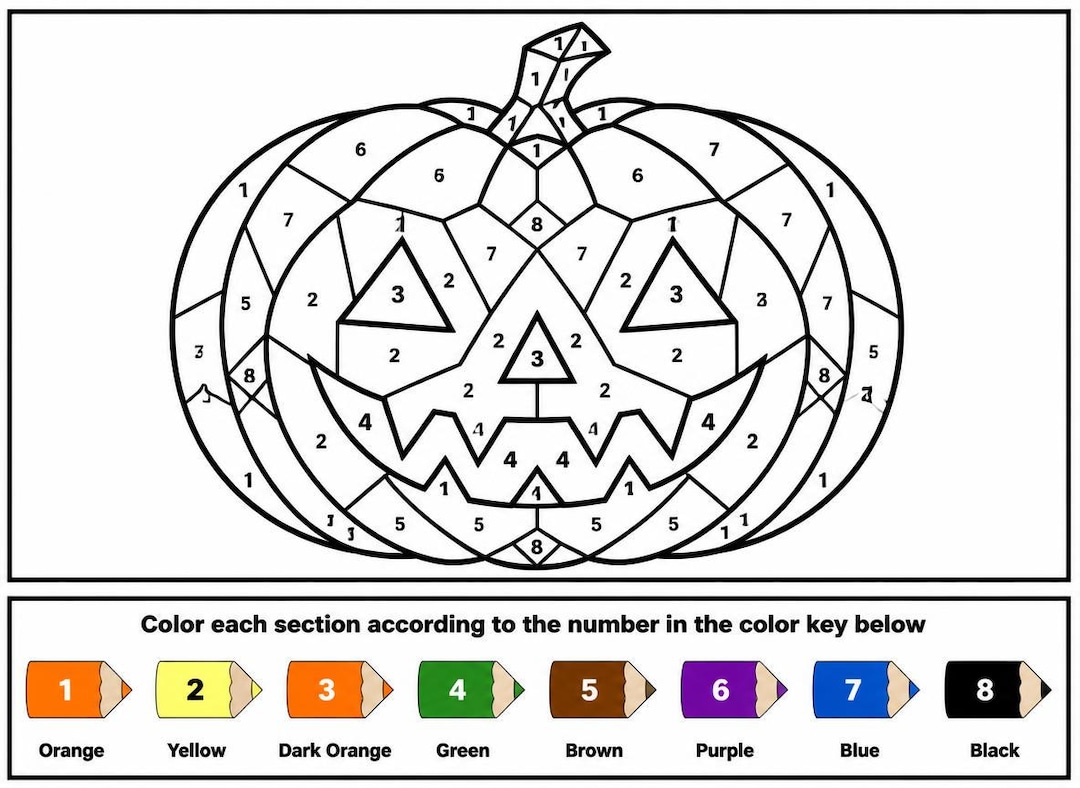 Haloween Coloring Pages — Reference 7