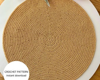 Crochet Placemat Pattern: Beginner-Friendly Project (PDF Download)