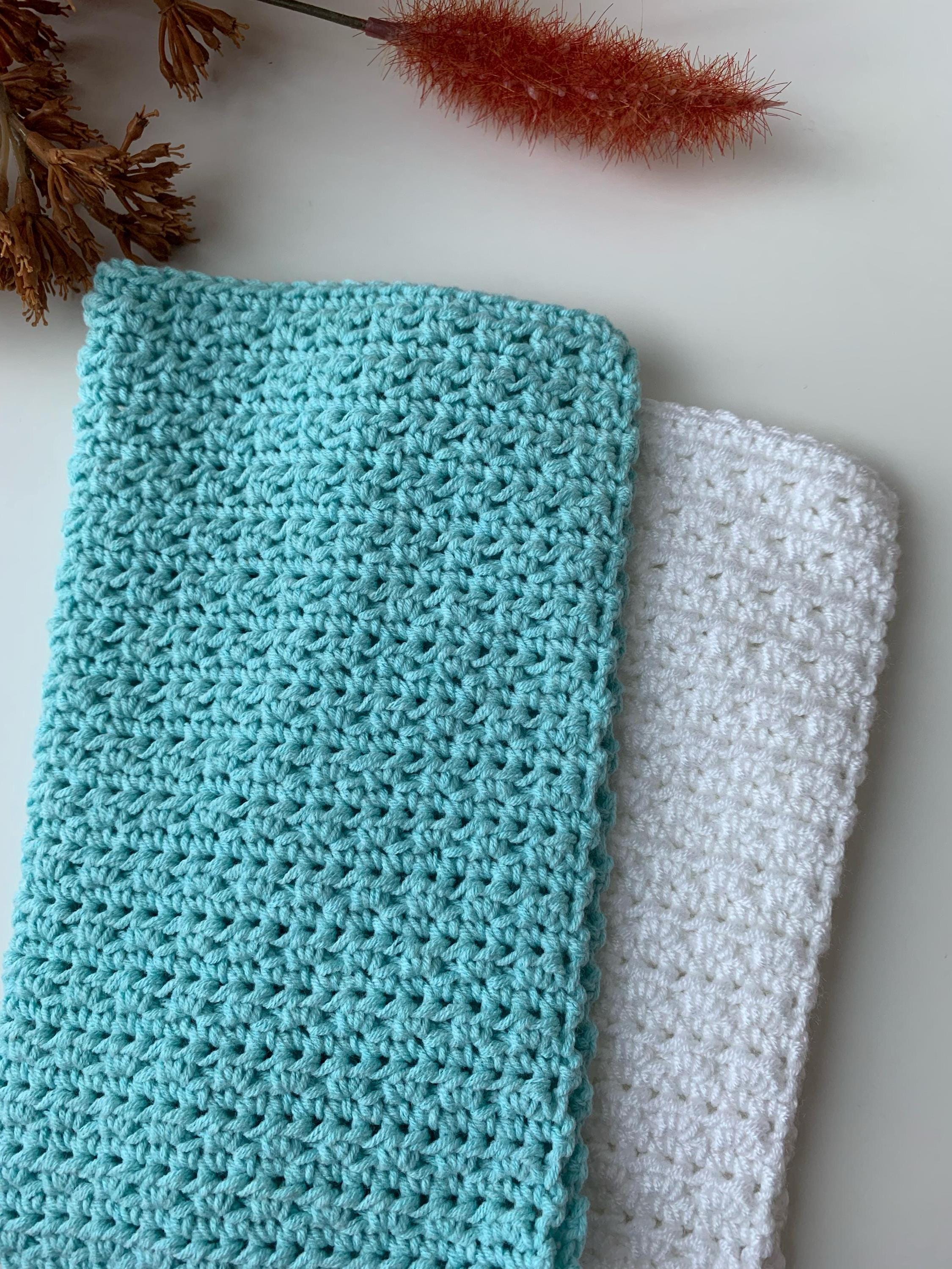 Dish Script Crochet Pattern CROCHET PATTERN : Crochet Dishcloth Pattern, Kitchen Towel PDF Pattern ...