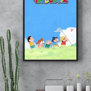 Crayon shinchan wall decor