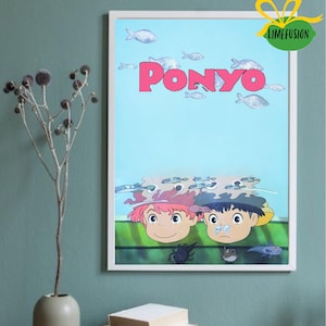Ponyo wall decor