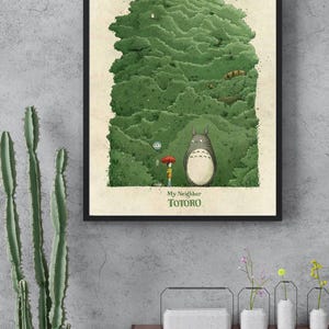 Totoro wall decor