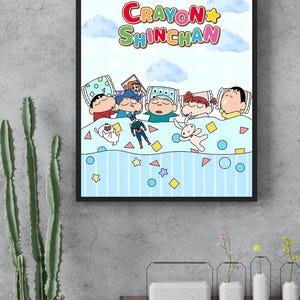 Crayon shinchan wall decor