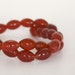 Carnelian Glass Beads - 33