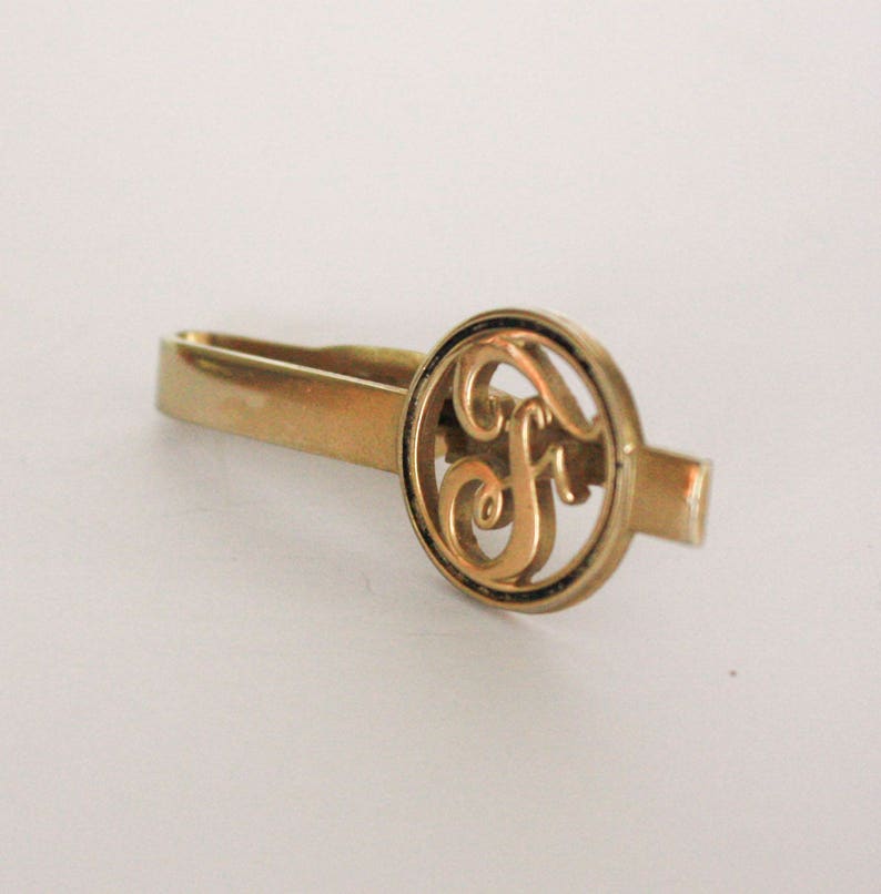 Vintage Initial F Cuff Link Set