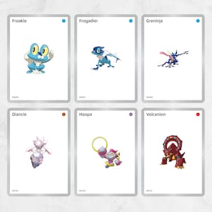 Gen1collector Pokémon Placeholder Cards National Pokédex Binder Full ...