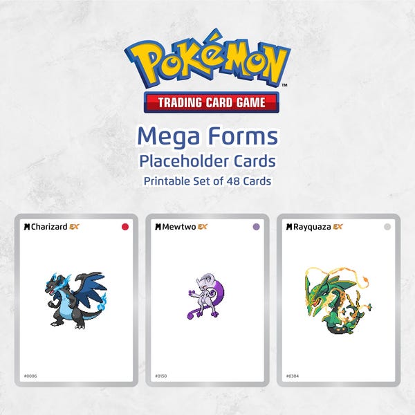 Pokedex Placeholders - Etsy