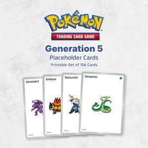 Pokedex Card List - Etsy