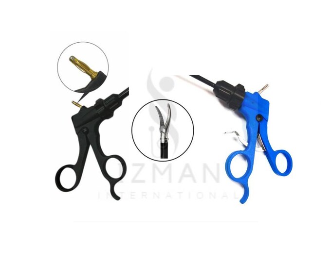 Reusable 5mm x 33cm Maryland Laparoscopic Grasper with Plastic Handle – Autoclavable Surgical Instrument
