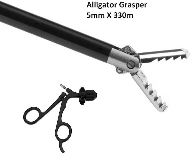 Laparoscopic Instruments Alligator Grasper forceps For Laparoscopic surgery