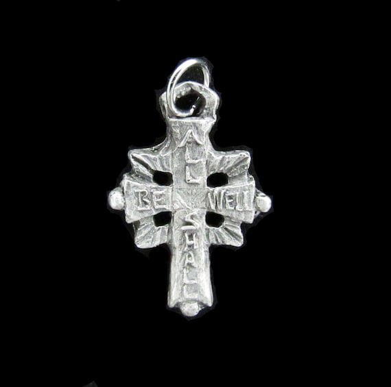 Handmade All Shall Be Well Cross (Julian of Norwich)