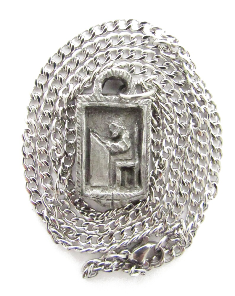 St Luke Patron Of Physicians And Medical Students Handmade Etsy