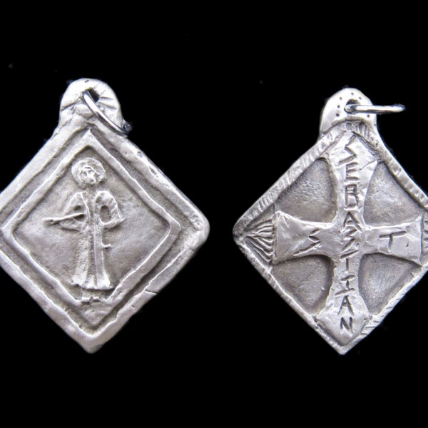 St. Sebastian Handmade Medal: Patron of Athletes