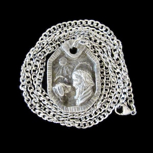 Patron Saint of Dogs and Dog Lovers: Handmade St Roch Medal (large size) on Chain