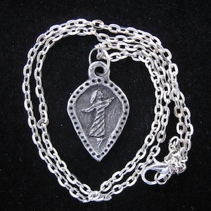 St. Teresa of Avila, Patron of Dancers, Handmade Necklace image 1