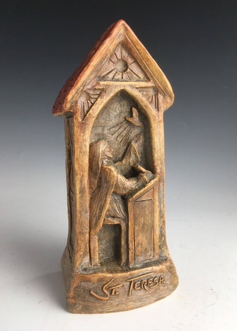 Handmade Statue of St. Teresa of Avila: Professional and image 0