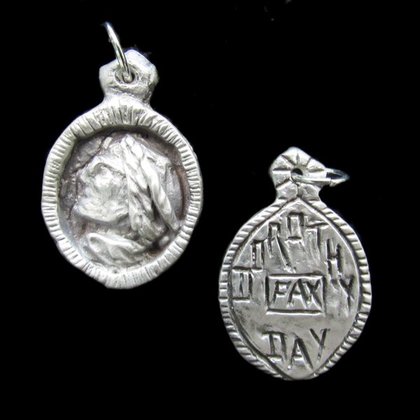 Dorothy Day: Patron of Journalists, Writers, Editors; Handmade Medal
