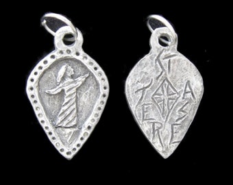 St. Teresa of Avila, Patron of Dancers, Handmade Medal