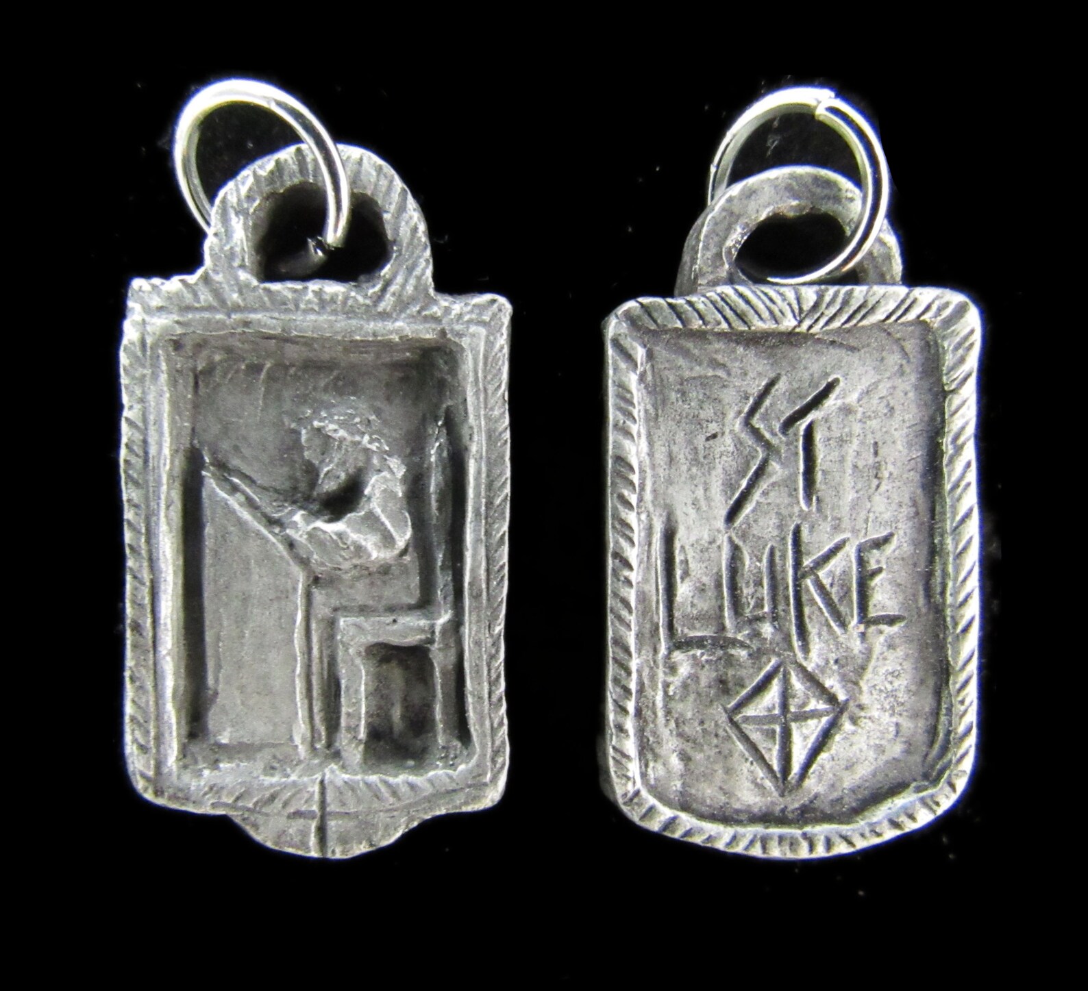 St Luke Patron Of Physicians And Medical Students Handmade Etsy