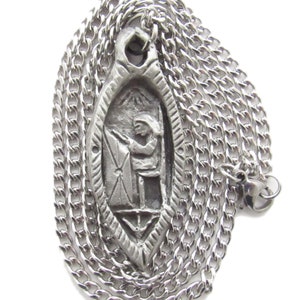 St. Brigid, Patron of Students and Ireland, Handmade Necklace
