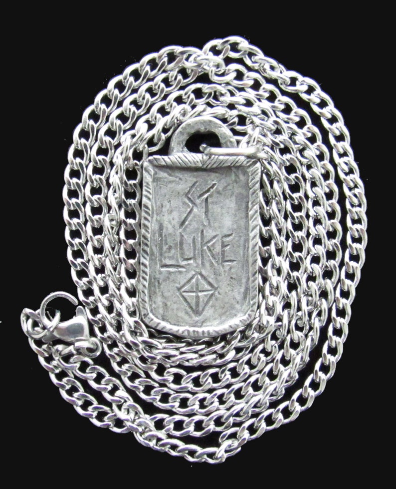 St Luke Patron Of Physicians And Medical Students Handmade Etsy