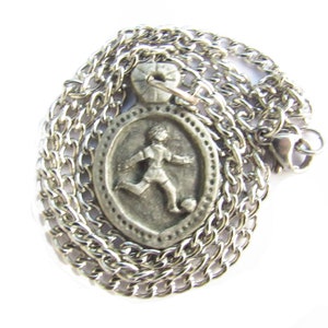 St. Luigi Scrosoppi: Patron of Soccer Players/Footballers, Handmade Necklace