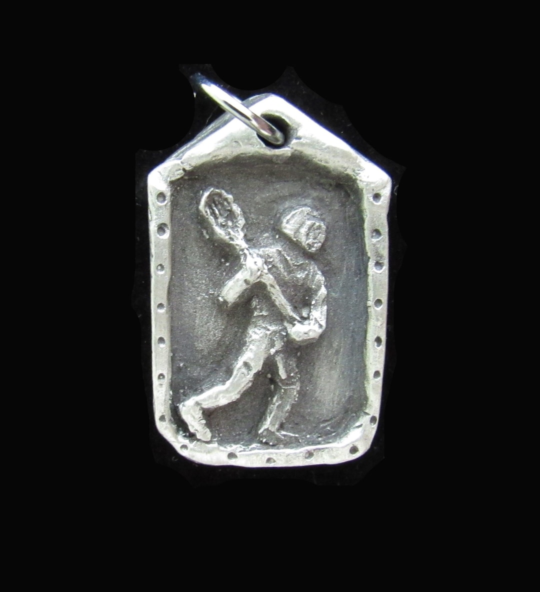 Patron of Lacrosse Players St. Jean De Brébeuf, Handmade Medal Etsy