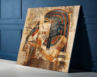 エジプト美術、ツタンカーメンの墓の壁画、エジプトのフレスコ画