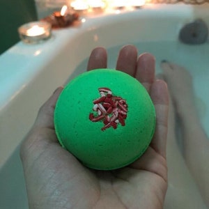 Mercutio Bath Bomb - Chocolate Peppermint Bath Bomb - Christmas Bath Bomb - Vegan Bath Bomb - Vegan Bath - Ready To Ship