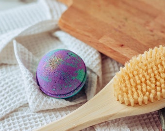 Mermaid Song Bath Bomb - Mermaid Bath Bomb - Glitter Bath Bomb - Vegan Bath Bomb - Ocean Bath Bomb -  Bath Bomb - Made Fresh - Ready To Ship