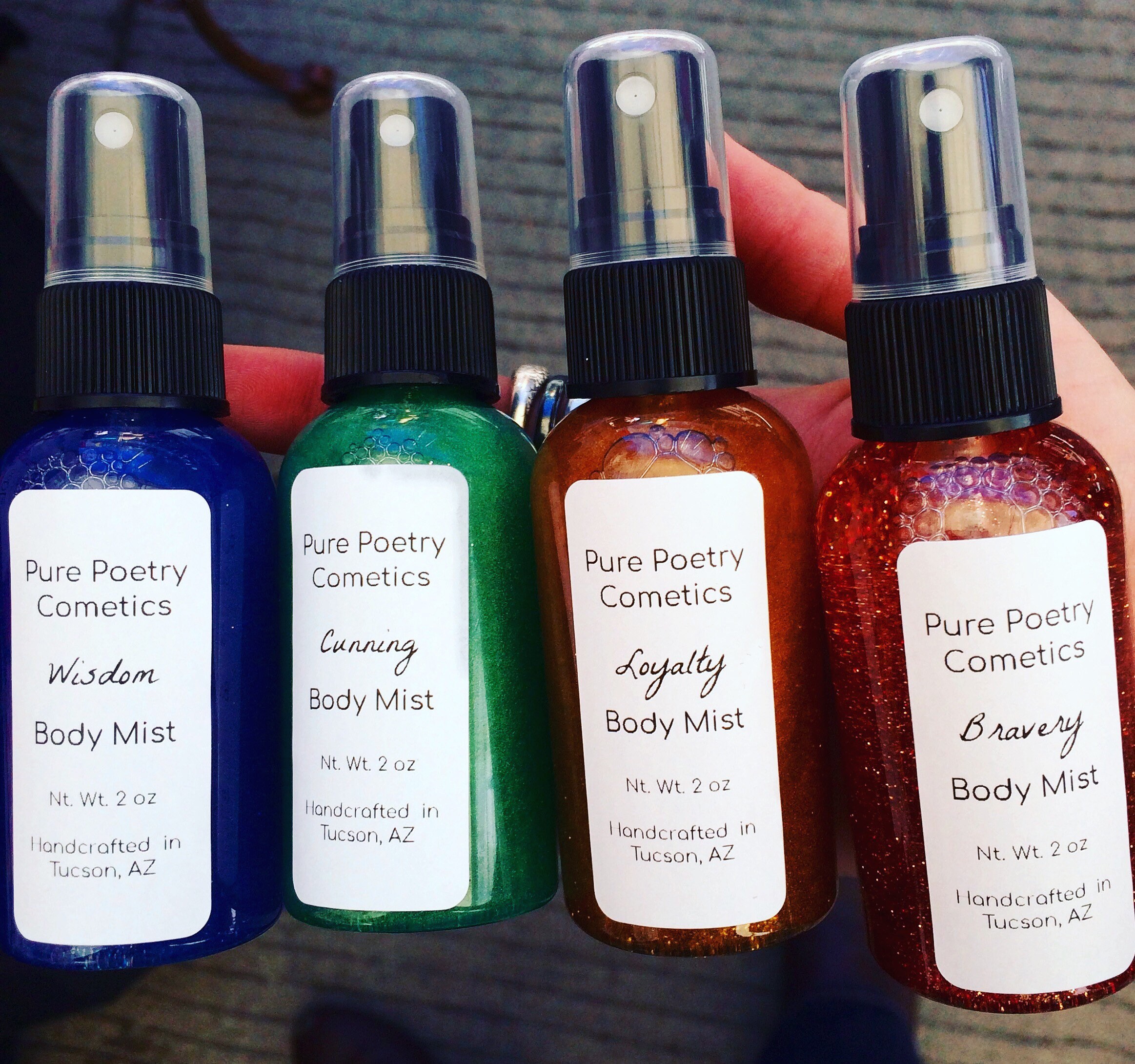 Glitter Body Mist Glitter Body Spray Vegan Body Mist Etsy