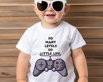 Funny Gamer PNG: So Many Levels, Gaming Quote