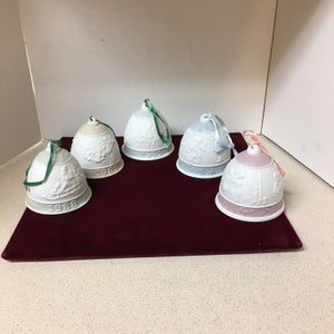 Spanish LLADRO Christmas Bells, Vintage