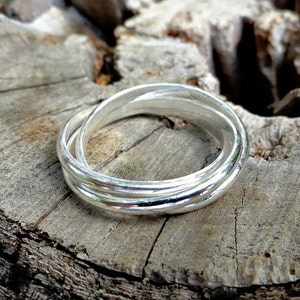 Sterling Silver Rolling Ring image 3