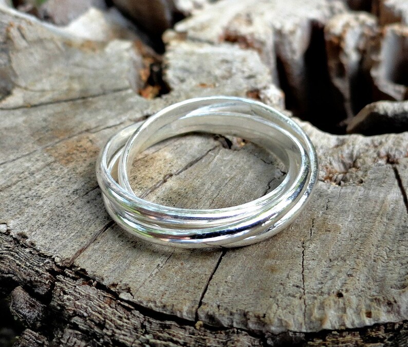 Sterling Silver Rolling Ring image 3