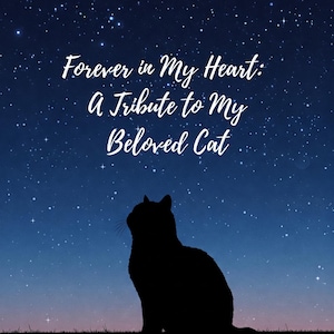 Recuerdo imprimible para gatos / Diario de pérdida de mascotas para gatos / En memoria amorosa (PDF) / Regalo conmemorativo para gatos / Imprimible digital para el duelo por mascotas