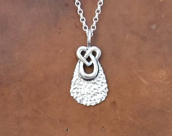 currently unavailable ~please do not order~handmade sterling silver celtic necklace, pendant,