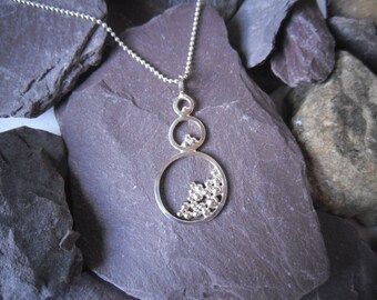 currently unavailable ~please do not order~silver bubbles pendant