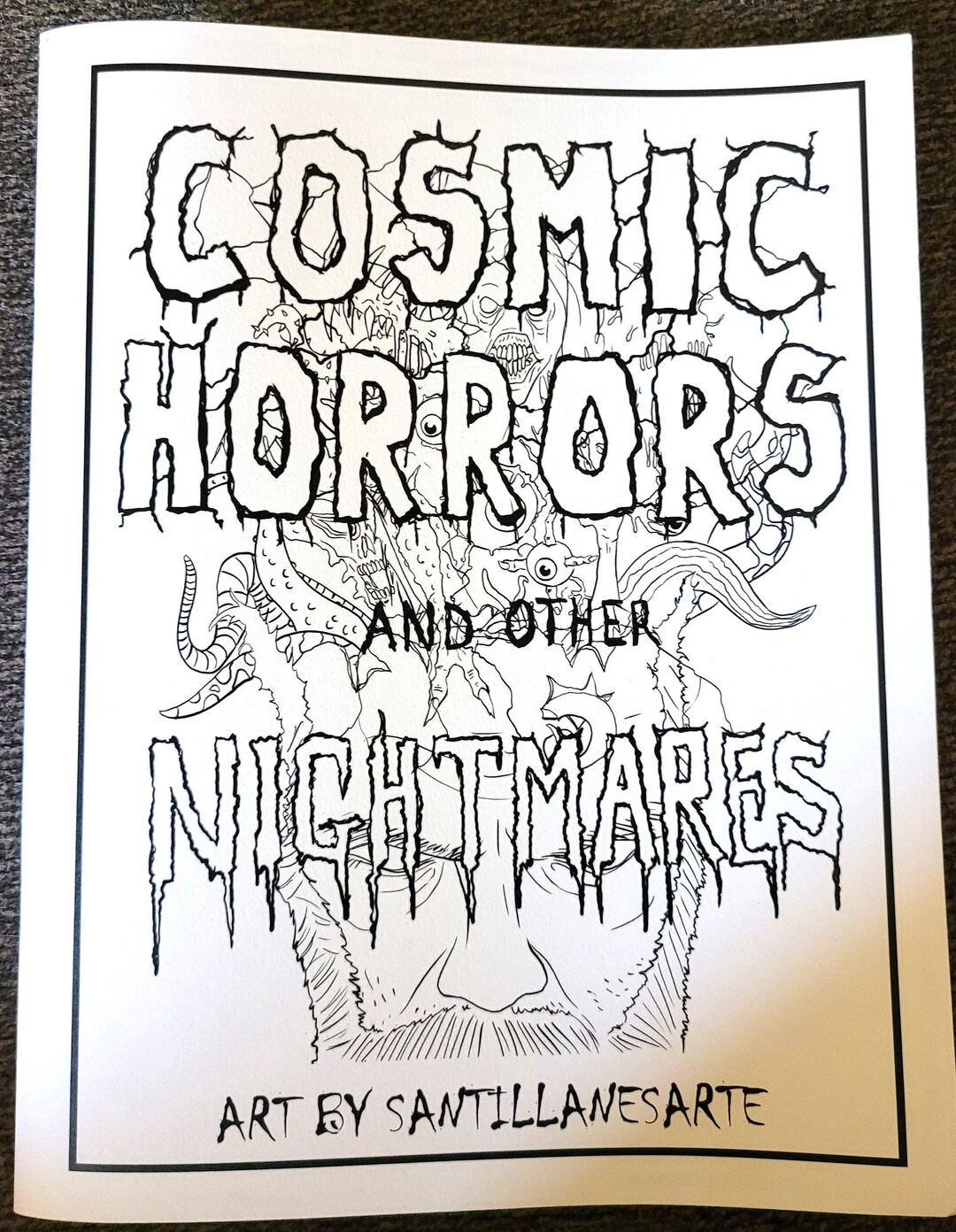 Cosmic Horror Coloring Book - Etsy
