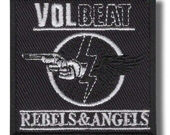 Rock Music Sew / Iron On Embroidered Patch:- Volbeat (a) - Foto 13