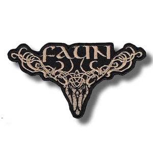 Faun Patch Badge Applique Embroidered Iron on 92b2b3