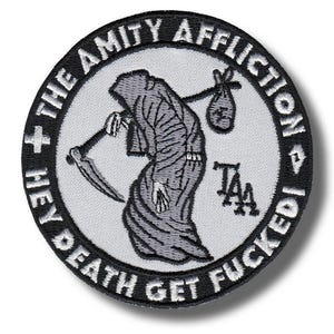 To The Death Embroidered Patch Badge Iron on Applique ea139f