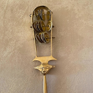 Ancient Egyptian Healing Musical Instrument Sistrum of Goddess Hathor