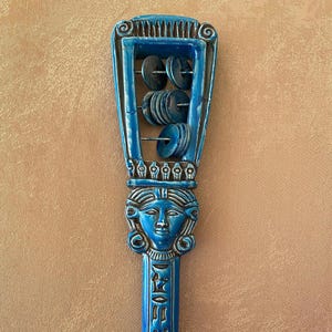 Ancient Egyptian Healing Musical Instrument Sistrum of Goddess Hathor
