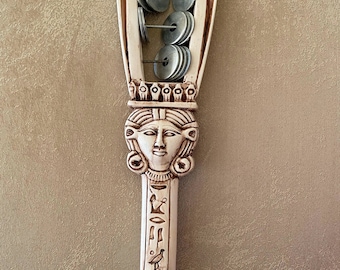 Ancient Egyptian Healing Musical Instrument Sistrum of Goddess Hathor