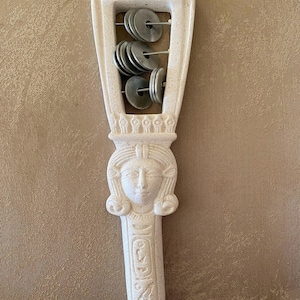 Ancient Egyptian Healing Musical Instrument Sistrum of Goddess Hathor