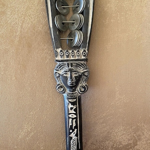 Ancient Egyptian Healing Musical Instrument Sistrum of Goddess Hathor