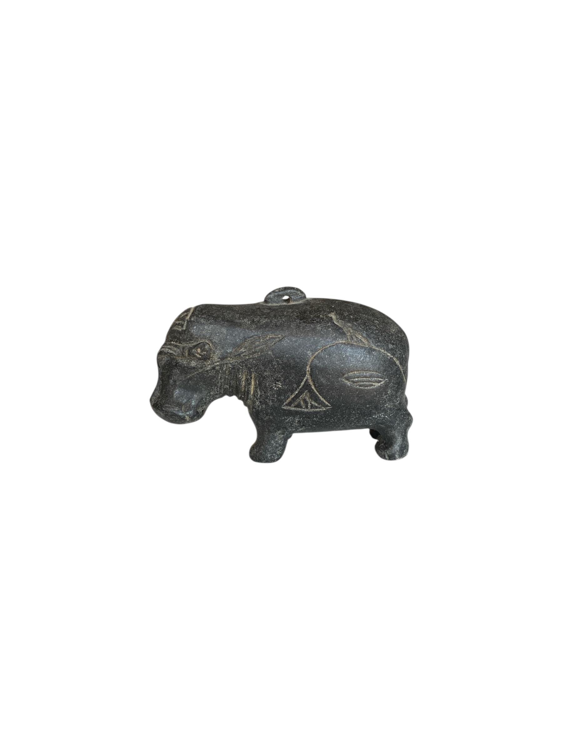 Egyptian blue hippo - Etsy 日本